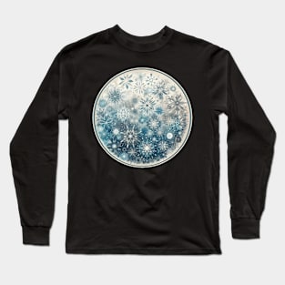 Icy Elegance Long Sleeve T-Shirt